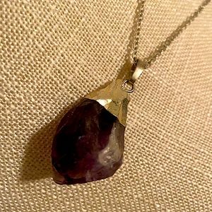 Amethyst Crystal Necklace